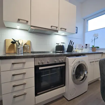 Lejlighed Heju - Parking - Kitchen - Netflix - Kingsize Bett Lübeck